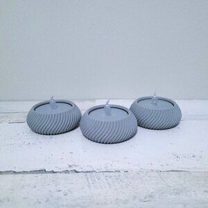 3 Minimalist Tealight Holder Modern Candle Holder cozy ambiance